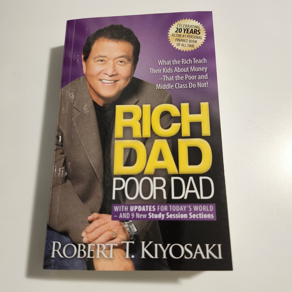 Rich Dad Poor Dad Book by Robert T  Kiyosaki
